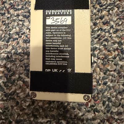 Old Blood Noise Endeavors BL-44 Reverse Variable-Clock Reverser 2022 - Present - Cream / Purple Graphic image 3