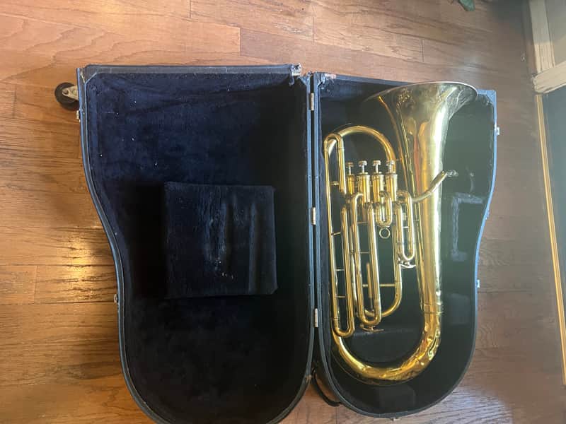 Conn 19I Euphonium – 1950s Vintage USA – Upright Bell image 1
