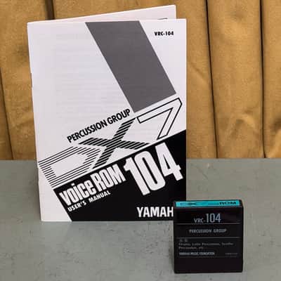 Yamaha VRC-104 Voice Cartridge for DX-7 Synth image 2