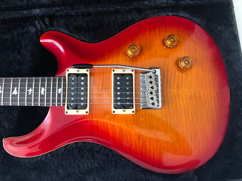 RARE PRS CE Maple Top Alder Tremolo 1994 BIRDS - Vintage Sunburst image 1