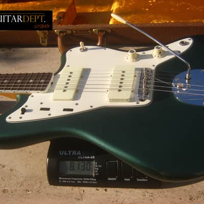 ♚AS NEW♚CRAZY RARE!♚ 2020 FENDER American Vintage Reissue JAZZMASTER USA ♚9.5" Radius !♚ '65 * 1965 ♚SHERWOOD GREEN METALLIC !!! ♚ 8.1 LBS image 24