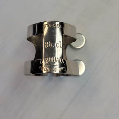 Vandoren Clarinet Mouthpiece, model 5RV Lyre with Bonade ligature & cap set image 7