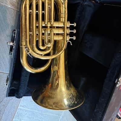 Bach Mercedes Marching Baritone,  with case and mouthpiece,  USA image 1