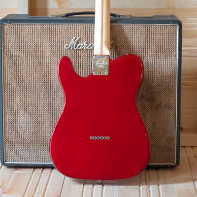 2006 Fender USA American Standard Telecaster - in Chrome Red image 11