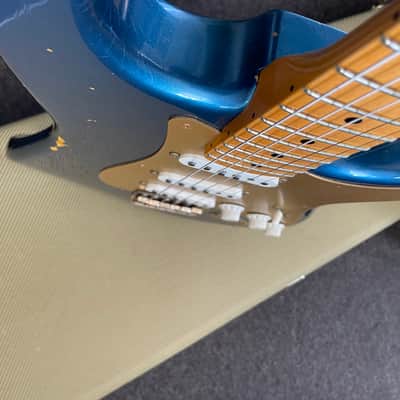 Fender Stratocaster 1957 Custom Shop Relic Lake Placid Blue image 9
