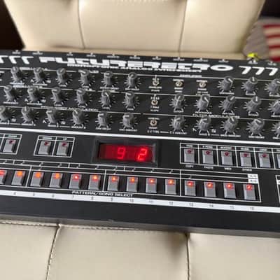 Future Retro 777 Analog Synthesizer 2010s - Black image 1