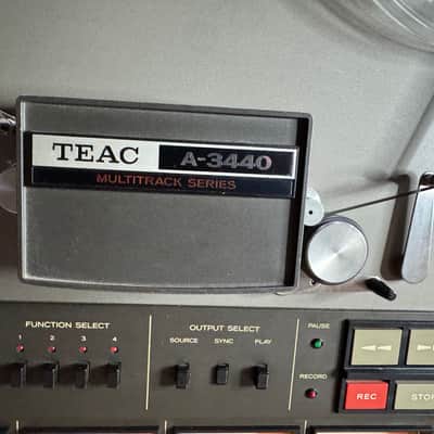 TEAC A-3440 4-Channel Reel to Reel Tape Recorder / Multitrack Recorder–Serviced image 5