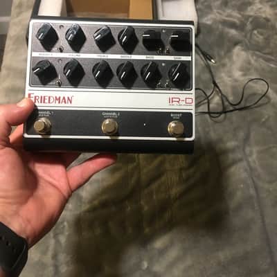 Friedman IR-D Dual Tube Preamp 2024 - Present - Black / Silver image 2