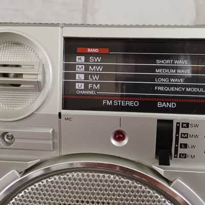 SHARP GF-5757 Rare Vintage Serviced Japan Cassette Deck Boombox Warranty image 2