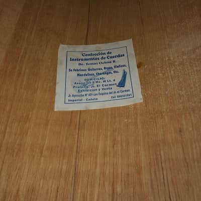 Peruvian harp made by local craftsmen Lima-local craftsmen luthier 1970 - Gloss image 2