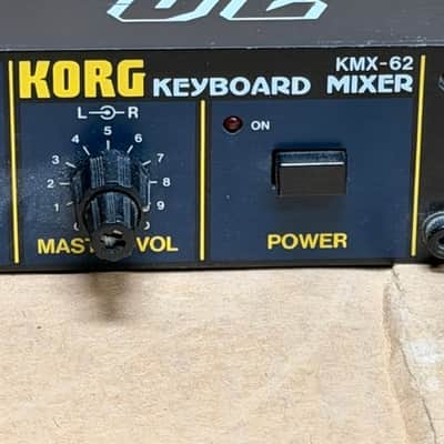 Vintage Korg KMX-62 6-Channel Keyboard Mixer - 1U Rackmount - Good Condition image 2