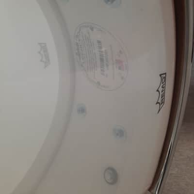 Ludwig  5.5X14 Jazz Festival Maple Snare Drum - Sky Blue Marine Pearl image 17