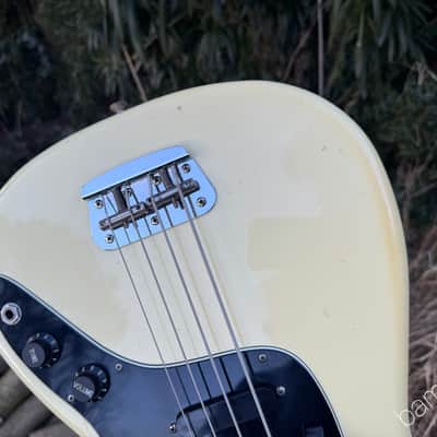 1978 Fender Musicmaster Bass - White - One Owner - Perfect! - OHSC image 11