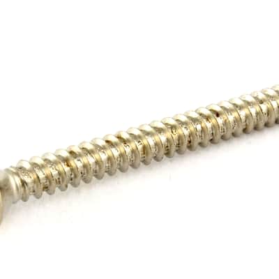 Allparts Pack of 4 US Steel Nickel Neck Plate Screws image 2
