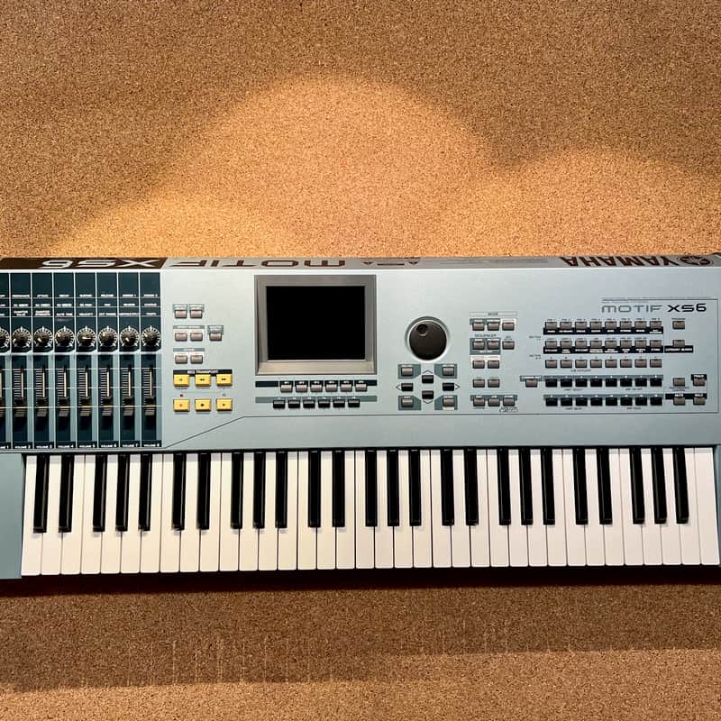 Yamaha Motif XS 6 Production Synthesizer 2000s – Serviced – Warranty image 1