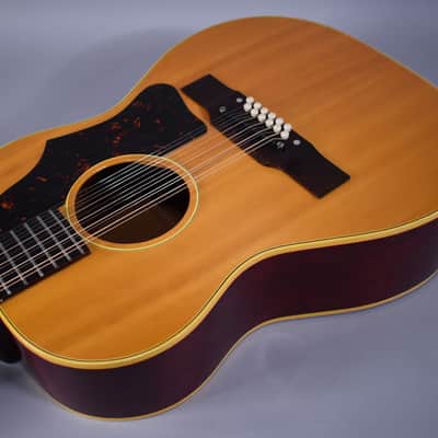 1964 Gibson B-25 12-String Acoustic Guitar | Natural Finish W/SSC image 10