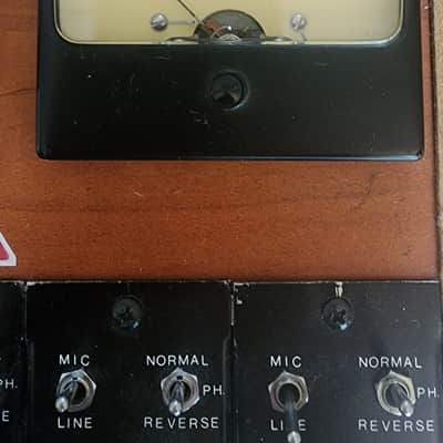 Trident 5 Channel B Range Microphone Preamp EQ Sidecar 1972 - Custom Racked Rare Vintage Legends Helios image 5