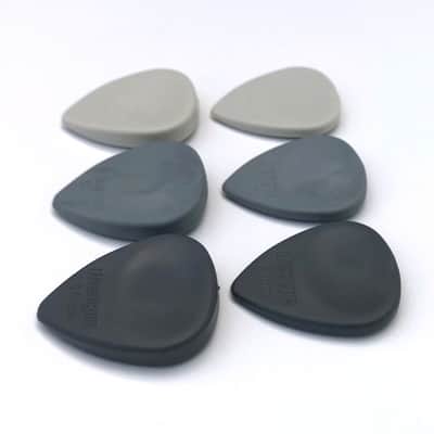 Wedgie Rubber Guitar Pick Sampler Pack | Soft, Medium, and Hard | 6 pcs image 6