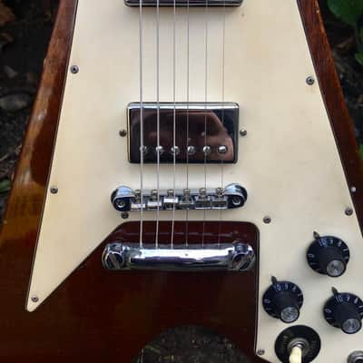 Gibson Medallion Flying V ex Scorpions Matthias Jabs 1972 - Wine Red image 6