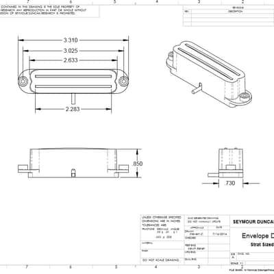 Seymour Duncan® SHR-1b Hot Rails For Strat Bridge Pickup~16.6k Ohm~USA~Brand New image 5