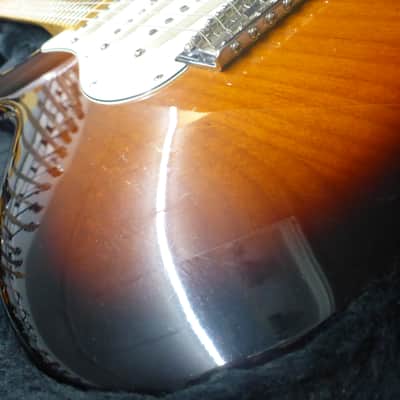 Fender American Special Stratocaster w/Case : Leveled ,Crowned & Dressed 2014 - Tobacco Burst image 4