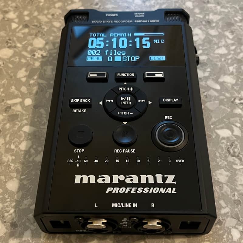 Marantz Professional PMD661 MKIII Mark 3 WITH CASE image 1