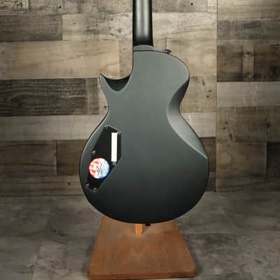 ESP LTD EC-201 Electric Guitar - Black Satin (EC201) image 6