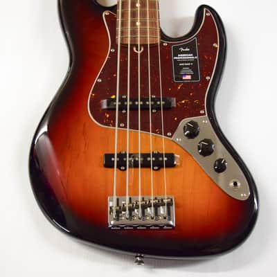 Fender American Professional II Jazz Bass V - 3-Color Sunburst image 3