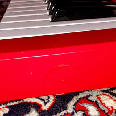 Roland SH-101 32-Key Monophonic Synthesizer 1982 - 1986 - RARE Red w/ Mod Grip image 11