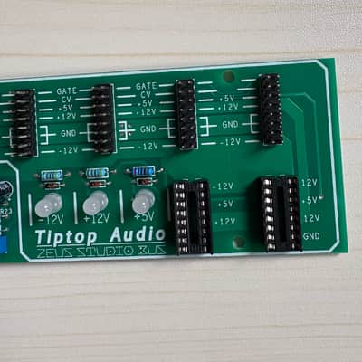 Tiptop Audio Zeus Studio Bus Eurorack Power System 2010s - Green image 2