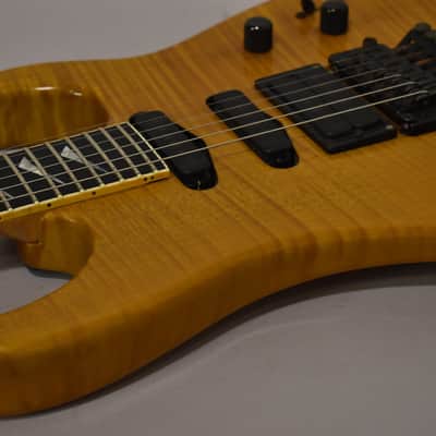 1991 Hamer USA Chaparral Elite Flame Maple Natural w/HSC image 9