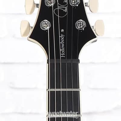 PRS SE Hollowbody II Piezo Electric Guitar - Orange Tiger Smokeburst (SEHB2POTSd2) image 6