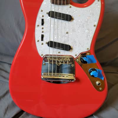 Squier Vintage Modified Mustang Bridge 2016 Chrome image 9