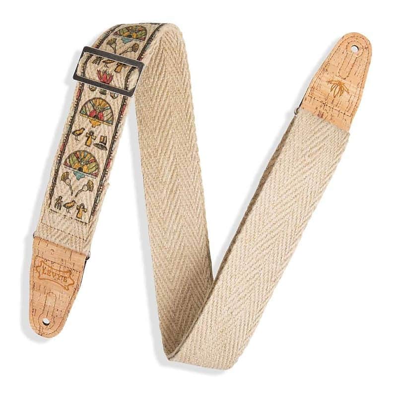 Levy's MH8P 2" Hemp Guitar Strap image 1
