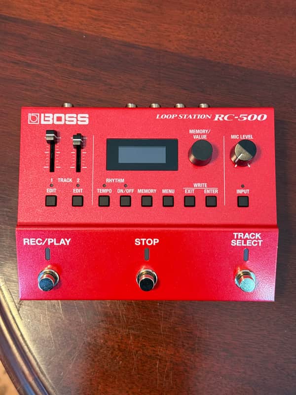 Boss RC-500 Loop Station 2020 - Present - Red image 1