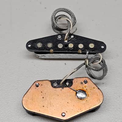 1978 Fender Telecaster Pickup Set - Full Length Leads - With Screws & Springs image 2