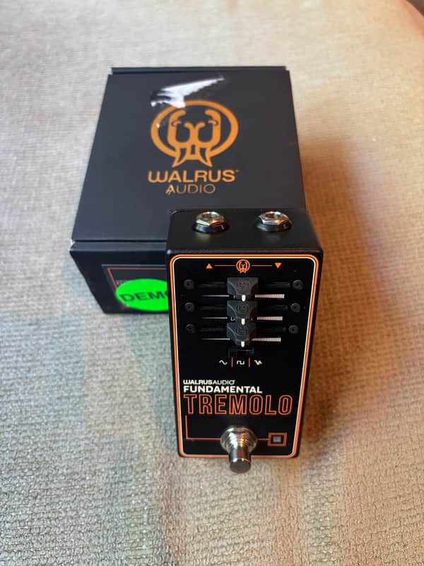 Walrus Audio Fundamental Tremolo 2023 - Present - Black / Orange image 1