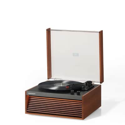 Crosley CR6237A Dean 3-Speed Bluetooth Record Player Natural With Legs-NEW image 12