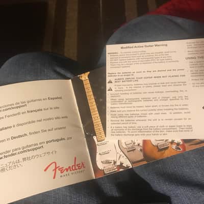 Fender Guitar Bass Manual 2012-2016 image 6