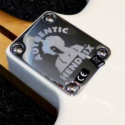 Fender Jimi Hendrix Stratocaster 2016 Olympic White image 9