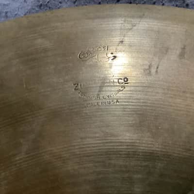 Zildjian 15" A. Transition Stamp Paperthin Hi-Hat Cymbals image 3