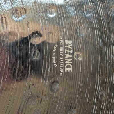2026 22" MEINL BYZANCE FOUNDRY RESERVE LIGHT RIDE 2370g image 4