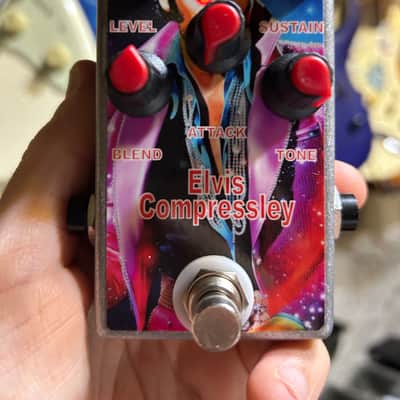 CELEBRITY PEDALS Elvis Compressley Compressor Pedal (Analog and Handmade) image 6