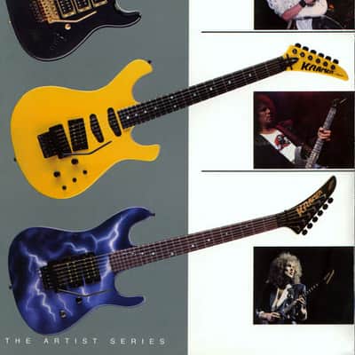 Kramer NightSwan 1987 Lightning finish! image 8