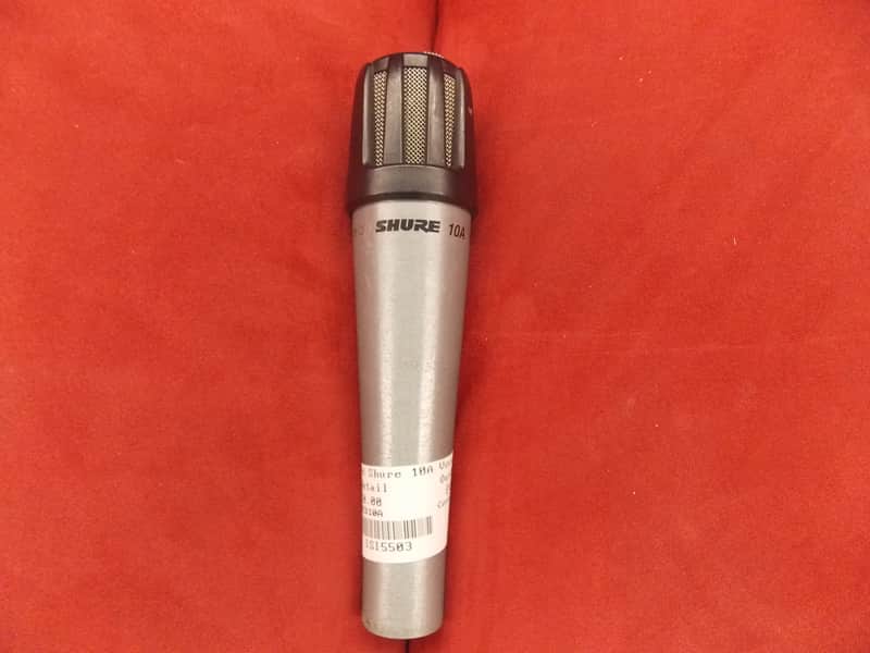 Shure 10A Dynamic Low Z Mic Vintage | Reverb
