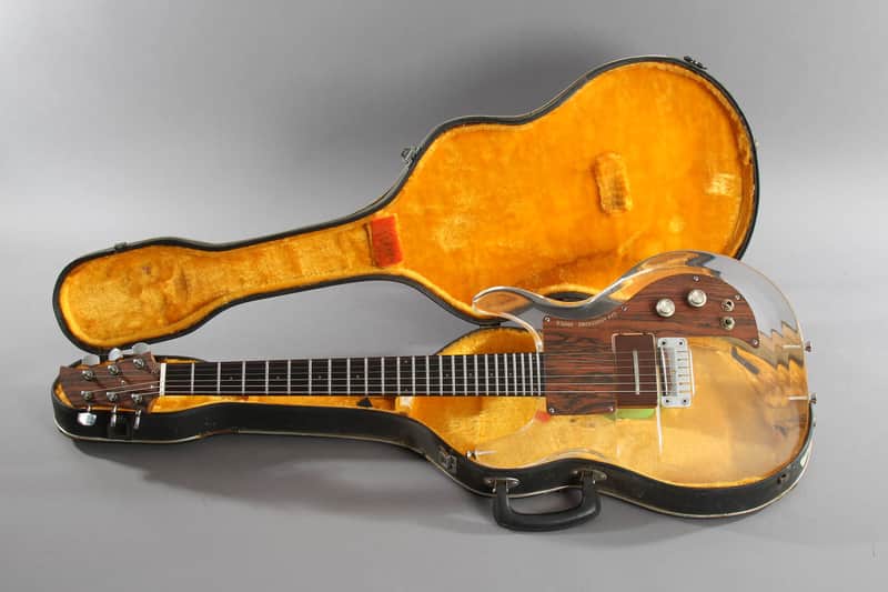 1970 Ampeg ADA6 Dan Armstrong Lucite Electric Guitar image 1