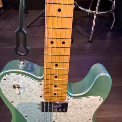 Fender American Professional II Telecaster Deluxe with Maple Fretboard 2020 - Present - Mystic Surf Green image 16
