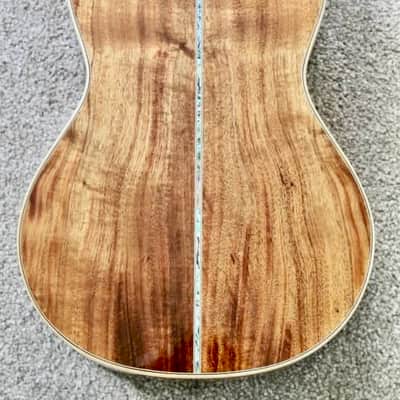 Big Island Ukulele Co Solid Golden Koa Concert Ukulele KX-CTG  W/ Carrying Case image 5