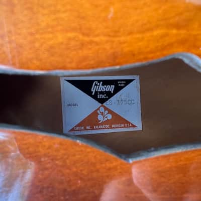 Vintage 1981 Gibson ES-175CC (Charlie Christian) Florentine Single Cutaway Archtop Electric Guitar/Jazz Box *RARE* Tobacco Sunburst~100% Original~w NOHC ABS~SN #81381026 Kalamazoo, MICHIGAN USA~NEW REDUCED PRICE!! image 8