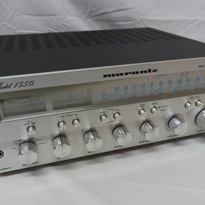 Vintage Marantz 1550 AM/FM Stereo Receiver - 50 Watts Per Channel image 1